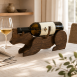 Wine Bottle Stand Laser Cut Files, SVG DXF PDF Bundle, DIY Wooden Wine Holder, Instant Download - Image 8