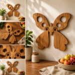 Cutting Board Stand SVG Bundle, Laser Cut Kitchen Storage Files, DIY Wooden Holder, Instant Download - Image 9