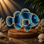 Ocean Life Laser Cut Files, SVG DXF PDF Bundle, Marine Animal Wall Art, DIY Wooden Decor - Image 8