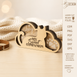Personalized Pet Memorial Keepsake Box Laser Cut SVG | Custom Dog Cat Remembrance Box | Pet Loss Sympathy Gift | Memorial Photo Memory Box Template | CNC Glowforge Digital File - Image 8
