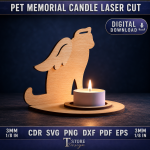 Pet Memorial Candle | Custom Dog Cat Candle | Pet Sympathy Gift - Image 9