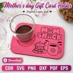 Mom Gift Card Holder SVG | Mother's Day Laser Cut Gift File | Digital Download - Image 10