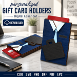 Custom Gift Card Holder SVG | Personalized Laser Cut File | Digital Download - Image 10