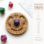 Inspiration Token Set SVG, Wooden Affirmation Coins, Motivational Gift Tokens Laser Cut Digital File - Image 8