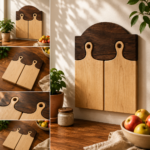 Cutting Board Stand SVG Bundle, Laser Cut Kitchen Storage Files, DIY Wooden Holder, Instant Download - Image 10