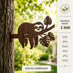 Branch Silhouette Outdoor Decor SVG Bundle | Laser Cut Tree Branch Wall Art | Garden Fence Panel DXF | Nature Yard Sign CNC Files | Patio Decor - Image 9