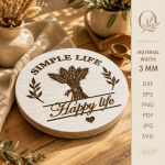 Riser Trays Bundle Laser Cut SVG | Tiered Display Tray CNC Files | Wooden Riser Stand DXF PDF EPS Glowforge File - Image 9