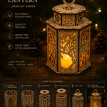 3x Wild Life Lantern - Image 3
