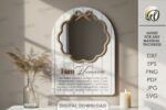 Affirmation Mirrors Laser Cut Bundle SVG | Positive Quotes Mirror Frames CNC Files | Glowforge xTool Cricut Templates - Image 13