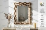 Affirmation Mirrors Laser Cut Bundle SVG | Positive Quotes Mirror Frames CNC Files | Glowforge xTool Cricut Templates - Image 2