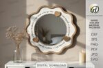 Affirmation Mirrors Laser Cut Bundle SVG | Positive Quotes Mirror Frames CNC Files | Glowforge xTool Cricut Templates - Image 4