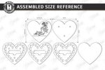 Baby Tooth Box Organizer Laser Cut Set, Tooth Fairy Keepsake Box SVG, Kids Memory Box CNC Template, DXF PDF EPS - Image 3