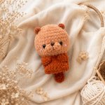 No Sew Crochet Otter Pattern PDF, Cute Amigurumi Sea Animal Plushie Tutorial, Kawaii Chunky Toy, Nursery Decor Gift Download PDF - Image 3