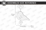 Bird Hanging Decor Ornament Laser Cut Bundle SVG DXF | Bird Ornament Files for Glowforge Cricut CNC | Wooden Hanging Decor - Image 10