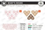 Bird Hanging Decor Ornament Laser Cut Bundle SVG DXF | Bird Ornament Files for Glowforge Cricut CNC | Wooden Hanging Decor - Image 6