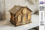 Candle House Laser Cut Bundle SVG | Wooden Lantern House CNC Files | Glowforge xTool Cricut Templates - Image 15