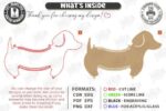 Cat Scratcher Laser Cut Bundle SVG DXF EPS | DIY Cat Scratcher Plans for CNC Router Glowforge | Modern Cat Furniture Digital Download - Image 2