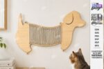 Cat Scratcher Laser Cut Bundle SVG DXF EPS | DIY Cat Scratcher Plans for CNC Router Glowforge | Modern Cat Furniture Digital Download - Image 7