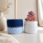 Crochet Succulent Pot Pattern PDF, Plant Basket Crochet Pattern, Handmade Planter Cover, Cute Home Decor, Digital Download - Image 6