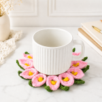 Camellia Flower Pot Crochet Pattern PDF, Amigurumi Flower Pot Pattern, Cute Crochet Plant Tutorial, Floral Home Decor - Image 5