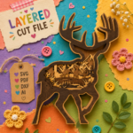 Wild Forest Life SVG Bundle | 10 Layered Animal Laser Cut Files | 3D Wood Art Templates for Glowforge - Image 6