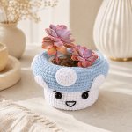 Cute Mushroom Crochet Pattern PDF, Amigurumi Plush Toy Pattern, Kawaii Crochet Doll, Handmade Crochet Gift - Image 3