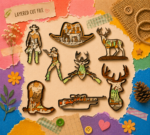 Hunting Wildlife Bundle SVG 8 Pack | Multilayer 3D Wood Laser Cut Files | Rustic Cabin Decor Glowforge