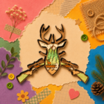 Hunting Wildlife Bundle SVG 8 Pack | Multilayer 3D Wood Laser Cut Files | Rustic Cabin Decor Glowforge - Image 2