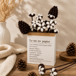 Crochet Cotton Flower Bouquet Pattern PDF, Rustic Floral Arrangement, Farmhouse Home Decor, Digital Download - Image 4