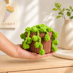 String of Pearls Crochet Pattern PDF, Baby Succulent Amigurumi Plant Pattern, Cute Crochet Plant Instant Download - Image 4