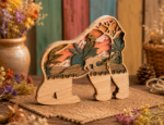 African Safari Animals SVG Bundle | 5 Layered Wooden Laser Cut Designs | Wildlife Decor Glowforge Download - Image 6