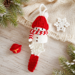 Crochet Christmas Ornament Patterns PDF | Amigurumi Xmas Decorations | Snowman Bell Santa Tree Hanging Ornaments | DIY Gift Instant Download - Image 4