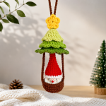 Crochet Christmas Ornament Patterns PDF | Amigurumi Xmas Decorations | Snowman Bell Santa Tree Hanging Ornaments | DIY Gift Instant Download - Image 2