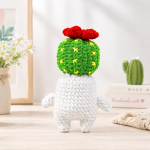 Cactus Amigurumi Crochet Pattern PDF, Cute Succulent Plush Pattern, Kawaii Cactus Doll, Flower Cactus Crochet Pattern - Image 5