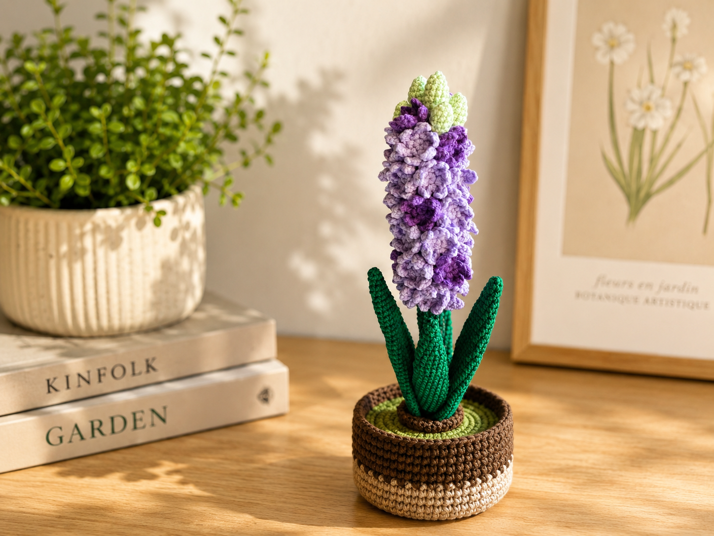 ChatGPT Image 20_30_02 12 thg 6, 2026 Crochet Hyacinth Pattern PDF, Amigurumi Potted Flower Tutorial, Crochet Plant Pattern, Handmade Home Decor Digital Download - Image 1