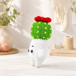 Cactus Amigurumi Crochet Pattern PDF, Cute Succulent Plush Pattern, Kawaii Cactus Doll, Flower Cactus Crochet Pattern - Image 2