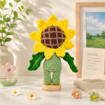 Baby Sunflower Crochet Pattern PDF, Amigurumi Flower Doll Pattern, Cute Sunflower Plushie Crochet, Digital Download - Image 2