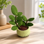 Crochet Plant Pattern Bundle PDF, Crochet Flower Pot Patterns, Amigurumi Houseplant Decor, English Crochet PDF - Image 6