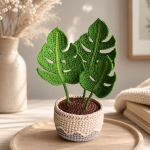 Crochet Plant Pattern Bundle PDF, Crochet Flower Pot Patterns, Amigurumi Houseplant Decor, English Crochet PDF - Image 3