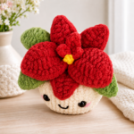 Crochet Flower Pot Pattern, Cute Amigurumi Plant PDF, Floral Plush Digital Download - Image 2