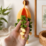 Crochet Mistletoe Pattern PDF, Christmas Hanging Plant Crochet Pattern, Holiday Wall Decor, DIY Amigurumi PDF - Image 3