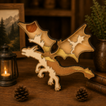 5x Dragon Bundle 3D Multilayer Laser Cut File | Fantasy Dragon Wooden Decor for Glowforge Xtool Cricut CNC | Svg Dxf Ai Pdf - Image 4