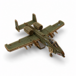 A-10 Thunderbolt II Warthog Laser Cut Files SVG | Military Aircraft Wooden Model | 3mm Wood DIY Airplane Blueprint | Ai DxF SvG PDf - Image 5