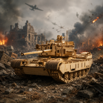 Military Tank 3D Puzzle Laser Cut File | Army Battle Vehicle Wooden Model Kit for Glowforge Xtool CNC | Svg Dxf Pdf - Image 2