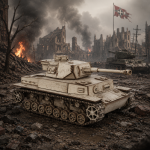 Panzer IV Tank 3D Laser Cut File | WWII German Tank Wooden Model Kit for Glowforge Xtool CNC | Svg Dxf Pdf - Image 3