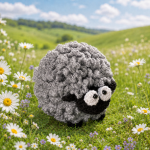 Woolly Sheep Crochet Pattern PDF, Cute Farm Animal Amigurumi Plush Toy, Baby Nursery Crochet Pattern, Digital Download - Image 3