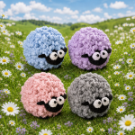 Woolly Sheep Crochet Pattern PDF, Cute Farm Animal Amigurumi Plush Toy, Baby Nursery Crochet Pattern, Digital Download