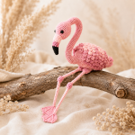 Fiona the Flamingo Crochet Pattern PDF, Pink Bird Amigurumi Plush Toy, Tropical Nursery Decor, Digital Download - Image 2
