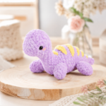 Dino Friends No-Sew Amigurumi Crochet 4 Patterns Bundle, PDF Digital Download, Cute Dinosaur Plush DIY - Image 5