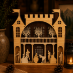 14x Princess Fairy Bundle 3D Multilayer Laser Cut Files | Fantasy Wooden Decor for Glowforge Xtool Cricut CNC | Svg Dxf Pdf Ai Lbrn - Image 8